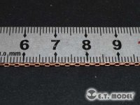 E.T.MODEL[T-016]真鍮チェーン(2.0mm*1.0mm Φ0.2mm)