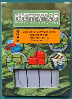 画像1: EUREKA XXL[E-078]1/35 WWII 独 パンツァーファウスト60/100用木箱セット(4個入)