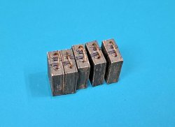 画像3: EUREKA XXL[E-081]1/35 WWII 独 M24型柄付手榴弾用15個入木箱セット(5個入)