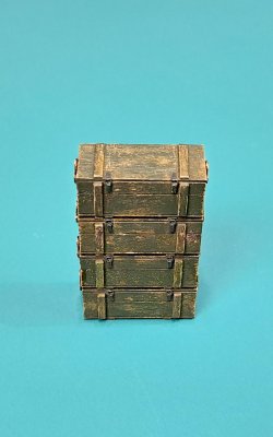 画像5: EUREKA XXL[E-082]1/35 WWII 独 8cmロケット弾用8個入木箱セット(4個入)