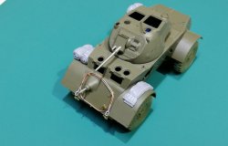 画像14: EUREKA XXL[ER-3570]1/35 WWII 英 T17E1スタッグハウンド装甲車Mk.I用アップグレードセット(ブロンコ用)