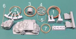 画像10: EUREKA XXL[ER-3571]1/35 現用 アメリカ M728戦闘工兵車 アップグレードセット 走行状態(AFVクラブ35254用)