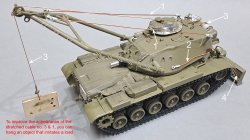 画像16: EUREKA XXL[ER-3572]1/35 現用 アメリカ M728戦闘工兵車 アップグレードセット 作業状態(AFVクラブ35254用)
