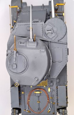 画像11: EUREKA XXL[ER-3578]1/35 WWII アメリカ/イギリス M3リー/グラント中戦車 短砲身75mm砲/機銃4丁型用アップグレードセット(ミニアート35206/35209/35217用)