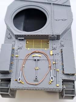 画像6: EUREKA XXL[ER-3578]1/35 WWII アメリカ/イギリス M3リー/グラント中戦車 短砲身75mm砲/機銃4丁型用アップグレードセット(ミニアート35206/35209/35217用)