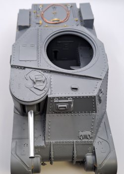 画像7: EUREKA XXL[ER-3578]1/35 WWII アメリカ/イギリス M3リー/グラント中戦車 短砲身75mm砲/機銃4丁型用アップグレードセット(ミニアート35206/35209/35217用)