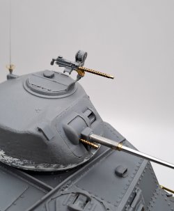 画像10: EUREKA XXL[ER-3578]1/35 WWII アメリカ/イギリス M3リー/グラント中戦車 短砲身75mm砲/機銃4丁型用アップグレードセット(ミニアート35206/35209/35217用)