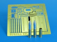 EUREKA XXL[A-3511]1/35　WWII ドイツ7.5cm Gr.Patr.38Hl/C Kw.K.37/Stu.K.37L/24砲用対戦車榴弾セット運搬箱付