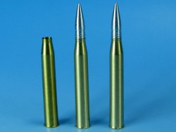 画像1: EUREKA XXL[A-3531]8.8 cm Pzgr.Patr.39/43 Kw.K.43 APCBC砲弾、砲弾ケースセット (ホルニッセ/ナースホルン、TigerII、ヤークトパンター、エレファント、フェルディナンド用)