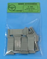 EUREKA XXL[E-002]WWII独 7.5cm KwK40/StuK40 L/43&48 弾薬箱#1(5個セット)