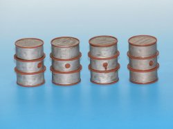 画像3: EUREKA XXL[E-012]WWII独 200リットル燃料ドラム缶#2(4個セット)