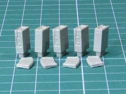 画像2: EUREKA XXL[E-043]1/35 WWII 独 2cmFlak384連対空機関砲用弾倉&弾薬箱セット