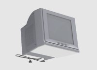 EUREKA XXL[E-054]1/35 ジオラマ素材 21inブラウン管テレビセット