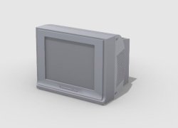 画像2: EUREKA XXL[E-054]1/35 ジオラマ素材 21inブラウン管テレビセット
