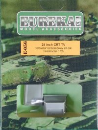 EUREKA XXL[E-056]1/35 ジオラマ素材 28inブラウン管テレビセット