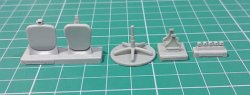 画像2: EUREKA XXL[E-058]1/35 ジオラマ素材 オフィスチェアセット