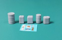 画像2: EUREKA XXL[E-067]1/35 現用 ジオラマ素材 化学薬品用貯蔵容器＃2セット(デカール付)
