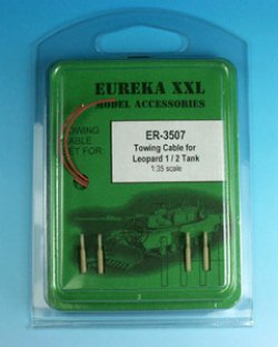 画像1: EUREKA XXL[ER-3507]現用NATO戦車(レオパルド１／２)用牽引ケーブルセット