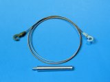 EUREKA XXL[ER-3539]新砲塔チハ(初期型)用牽引ケーブルセット(アルミ砲身付)