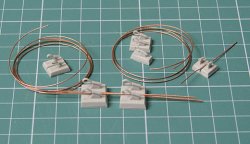 画像6: EUREKA XXL[ER-3553]1/35 ポーランド ロソマク装輪装甲車 牽引ケーブルセット(IBG用)