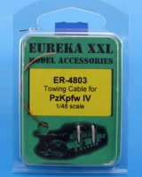 EUREKA XXL[ER-4803]1/48 WWII独 IV号戦車牽引ケーブルセット
