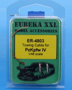 画像1: EUREKA XXL[ER-4803]1/48 WWII独 IV号戦車牽引ケーブルセット (1)