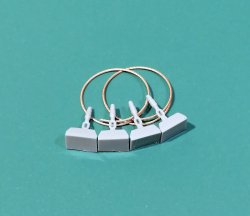 画像2: EUREKA XXL[ER-4805]1/48 現用 アメリカ陸軍M1Aエイブラムス戦車用牽引ケーブルセット