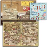 Echelon[ALT352011]北アフリカ戦、マルタ&クレタでのマチルダデカールセット