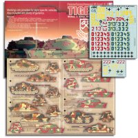 Echelon[AXT351001]第101重戦車大隊所属のTiger II デカールセット