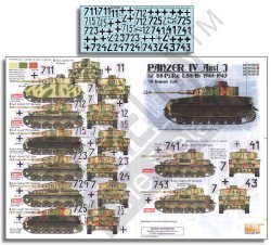 画像1: Echelon[AXT351030]1/35 WWII独 LAH師団のIV号戦車J型 1944-45
