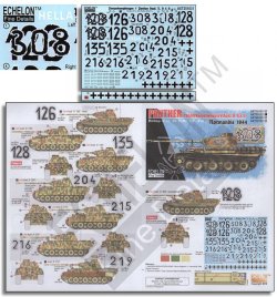 画像1: Echelon[AXT351031]1/35 WWII 独 武装親衛隊 第12SS装甲師団HJ所属のパンター(1)ノルマンディー 1944