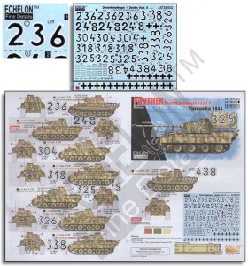 画像1: Echelon[AXT351032]1/35 WWII 独 武装親衛隊 第12SS装甲師団HJ所属のパンター(2)ノルマンディー1944 (1)