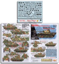 Echelon[AXT351034]1/35 WWII 独 SSパイパー戦闘団のパンター アルデンヌ1944/45