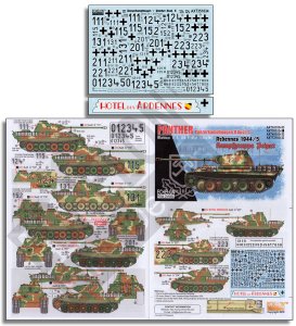 画像1: Echelon[AXT351034]1/35 WWII 独 SSパイパー戦闘団のパンター アルデンヌ1944/45 (1)