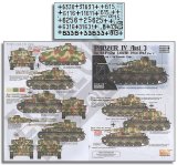 Echelon[AXT351036]1/35 WWII ドイツ武装親衛隊 第1SS機甲師団(LAH)所属のIV号戦車J型1944－45年パート2