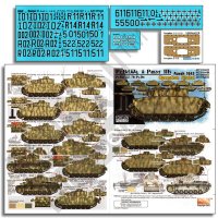 Echelon[AXT351044]1/35 WWII ドイツ ツィタデレ作戦時の第7装甲師団III号指揮戦車&III号戦車J/L/M/N型