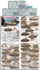 Echelon[AXT351053]1/35 WWII ドイツ 第503重戦車大隊のタイガーI重戦車とIII号戦車M/N型 ドン軍集団 1943年