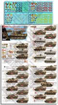 Echelon[AXT351056]1/35 WWII ドイツ 第506重戦車大隊のタイガーI重戦車 東部戦線 1943年