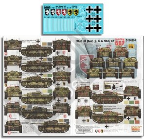 画像1: Echelon[D166294]1/16 WWII ドイツ III号突撃砲F/G型 10.5cm突撃榴弾砲42(StuH 42) 第667突撃砲旅団 (1)