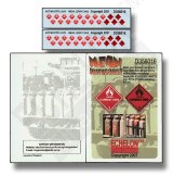 Echelon[D356016]1/35 現用 アメリカ陸軍 軍用ジェリカン用可燃物/危険物表示マーキング【再販】