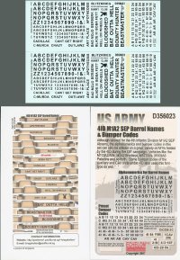 Echelon[D356023]4ID M1A2 SEP Barrel Names & Bumper Codes