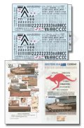 Echelon[D356041]豪軍 M1A1 AIM　エイブラムス　マーキングデカールセット