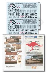 Echelon[D356041]豪軍 M1A1 AIM　エイブラムス　マーキングデカールセット