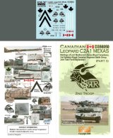 Echelon[D356050]カナダ軍　レオパルドC2A1 MEXAS用　デカールセット(Part3)