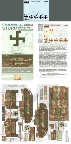 画像1: Echelon[D356060]フィンランド軍 Sturmi デカールセット