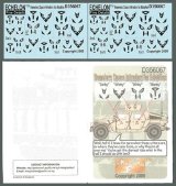 Echelon[D356067]HMVEE用スペースイントルーダー　デカールセット