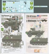Echelon[D356068]第720　MP大隊 V100コマンドー&M113A1(ベトナム戦)   デカールセット(Part4)