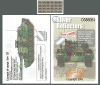 Echelon[D356084]現用スェーデンAFV用シルバーレフレクターセット