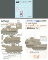 Echelon[D356088]豪軍　第3騎兵連隊　M113A1(T50砲塔)ベトナム戦デカールセット(Part2)
