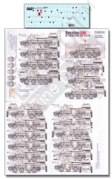 Echelon[D356161]WWIIソ連 BT-7 1935/1937年型,BT-7M型 デカールセット